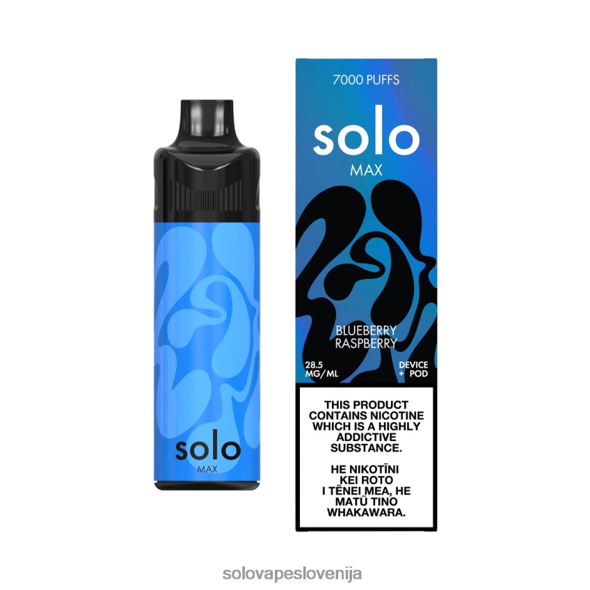 Solo Vape Slovenija - Solo MAX komplet za pod borovnica malina P4XF6865