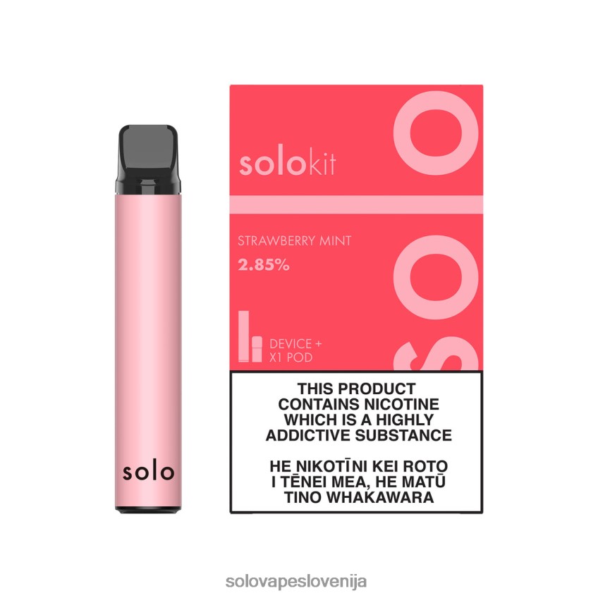 Solo Vape How To Use - Solo komplet za pod jagodna meta P4XF6841