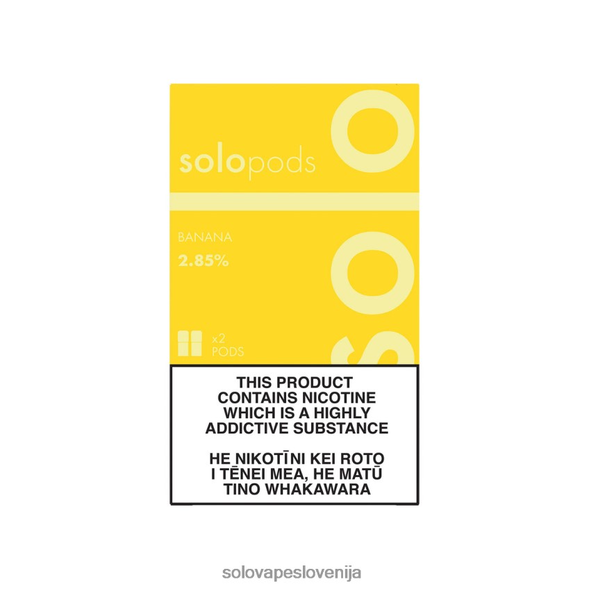 Solo Vape Flavours - Solo nadomestni pod 2-pak banana P4XF6864