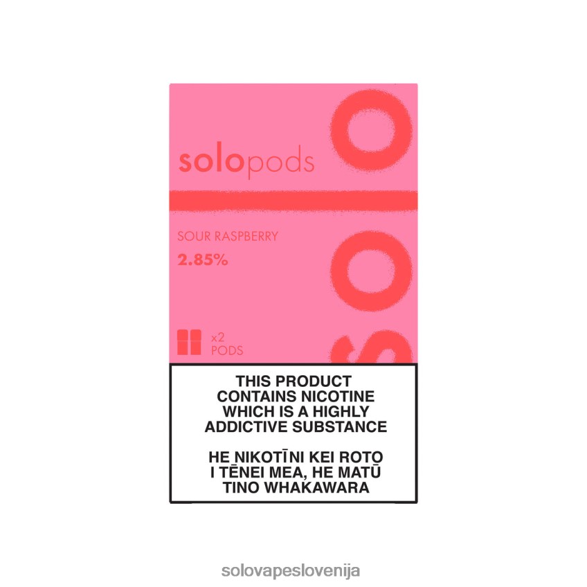 Solo Vape Ljubljana - Solo nadomestni pod 2-pak kisle maline P4XF6859