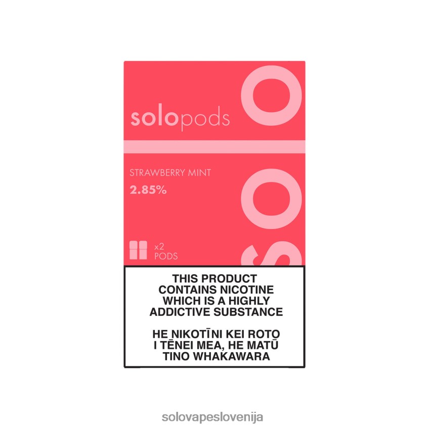 Solo Vape Okus - Solo nadomestni pod 2-pak jagodna meta P4XF6860