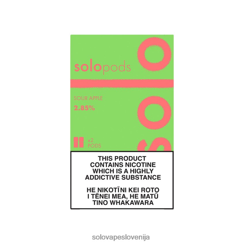 Solo Vape Slovenija - Solo nadomestni pod 2-pak kislo jabolko P4XF6858