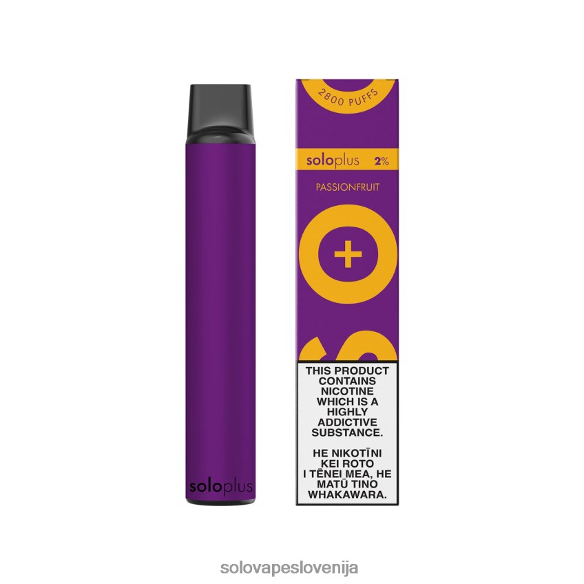 Solo Vape Flavours - Solo Plus vape za enkratno uporabo pasijonka P4XF6829