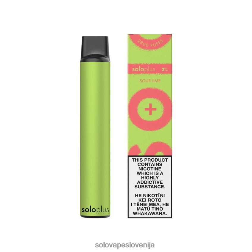 Solo Vape How To Use - Solo Plus vape za enkratno uporabo kislo limeto P4XF6834