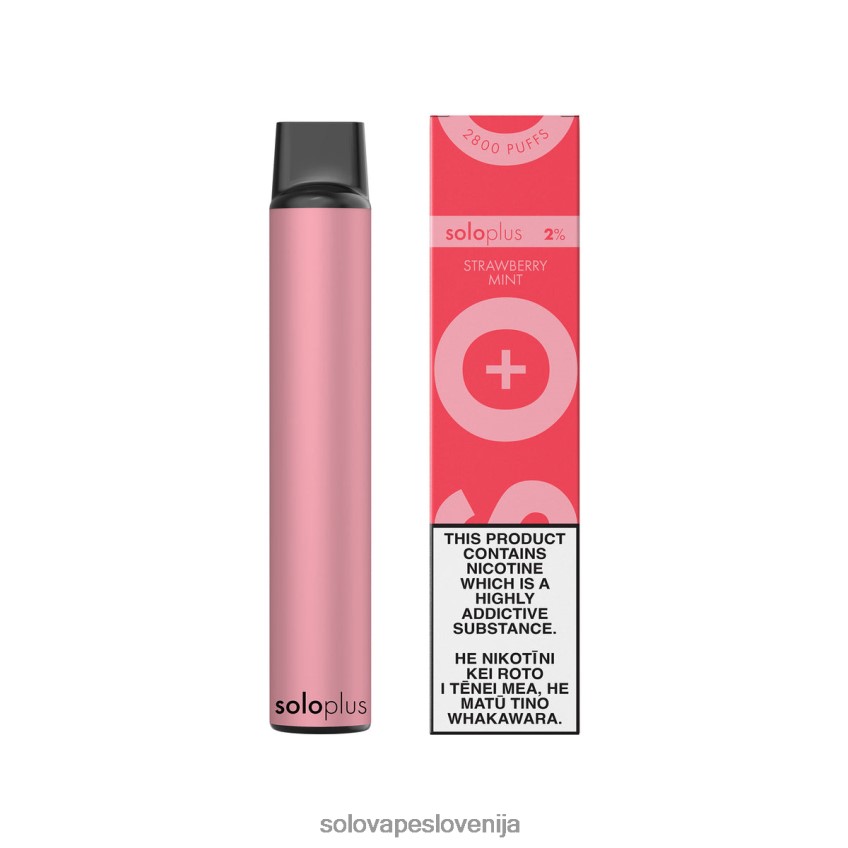 Solo Vape Near Me - Solo Plus vape za enkratno uporabo jagodna meta P4XF6826